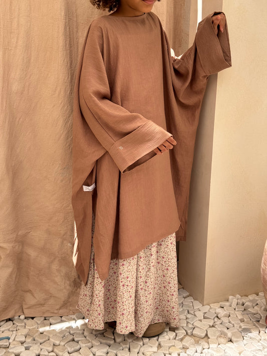 Tunique évolutive SABAA - Moka
