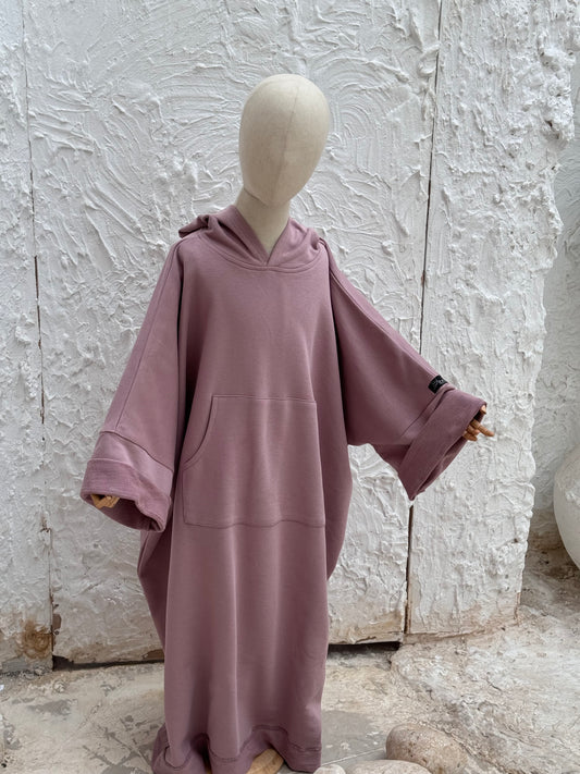 Robe Sweat SAHAAB - Rose Poudré