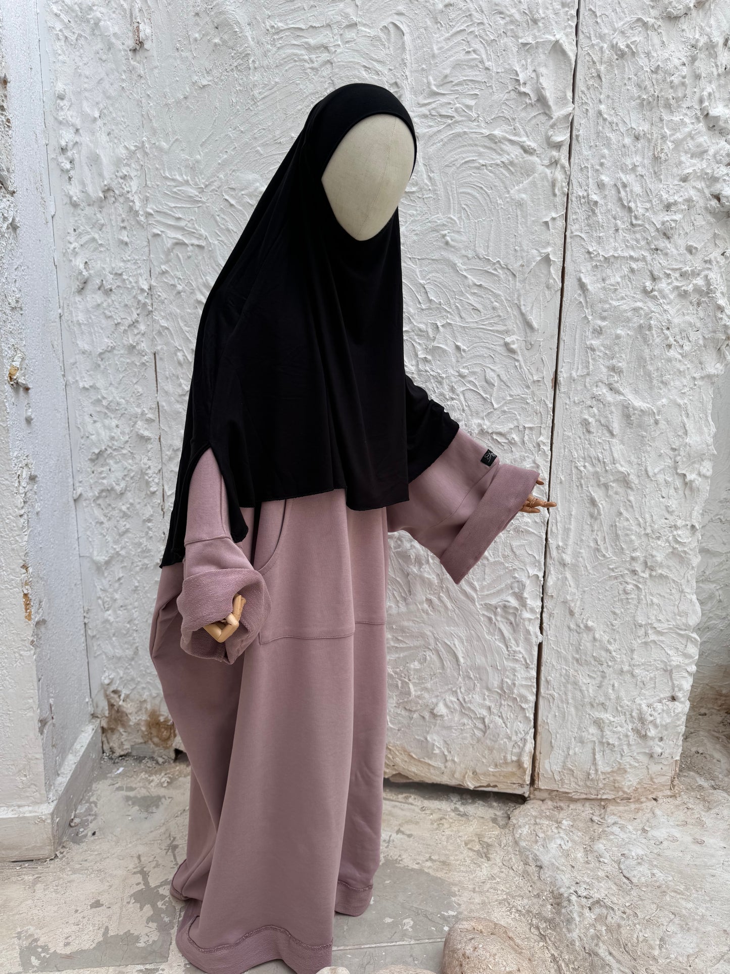 Hijab Ă enfiler TAYSIRA - Noir