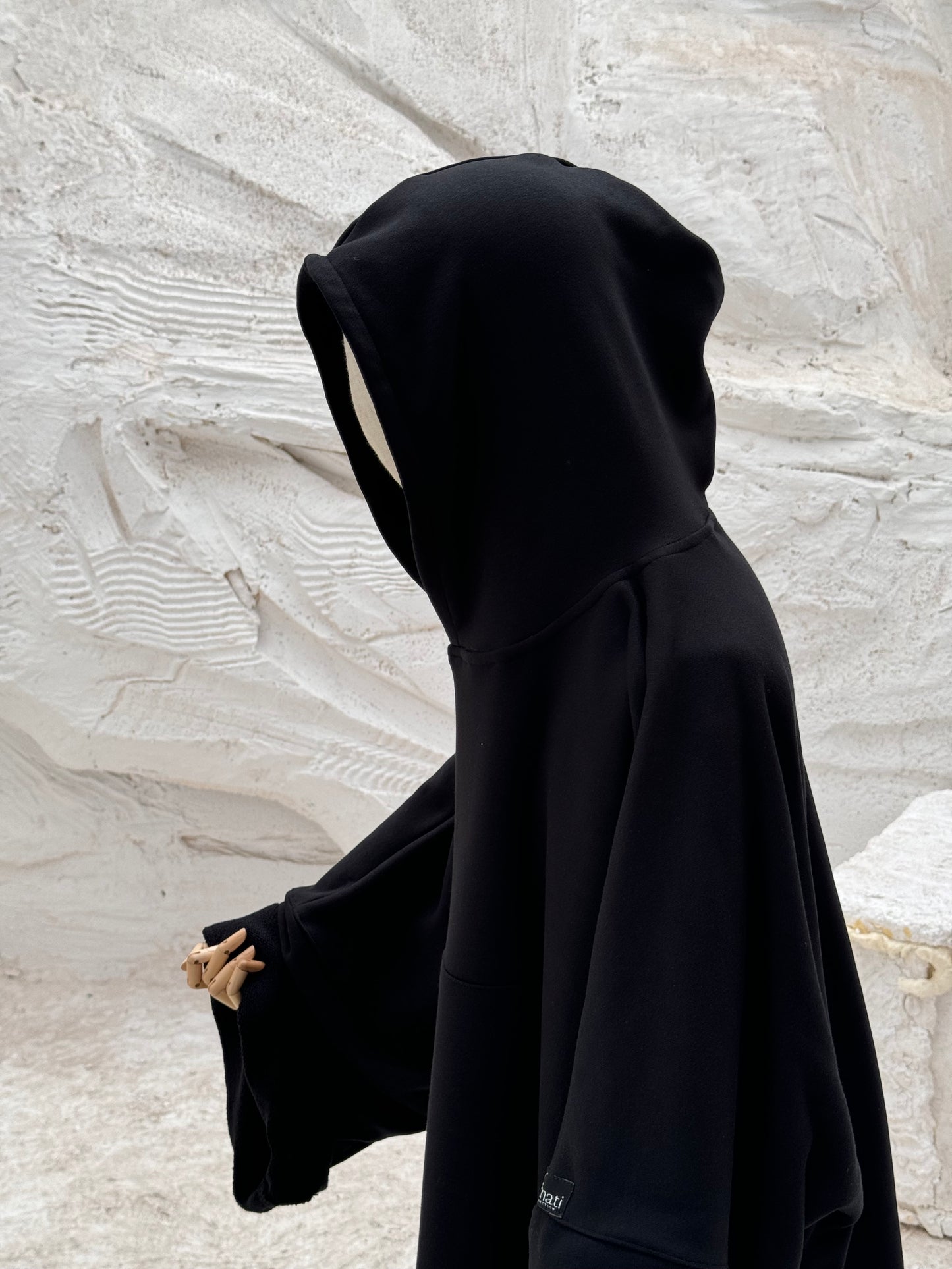 Robe Sweat SAHAAB - Noir