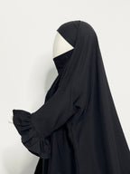 Jilbab Safiya - Black 