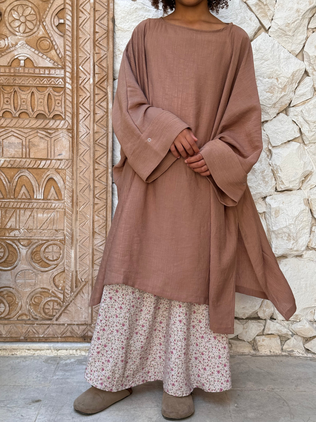 Tunique évolutive SABAA - Moka