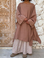 Tunique évolutive SABAA - Moka