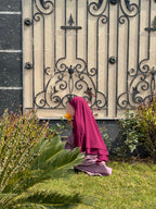 Khimar HIYAM - Rose Framboise