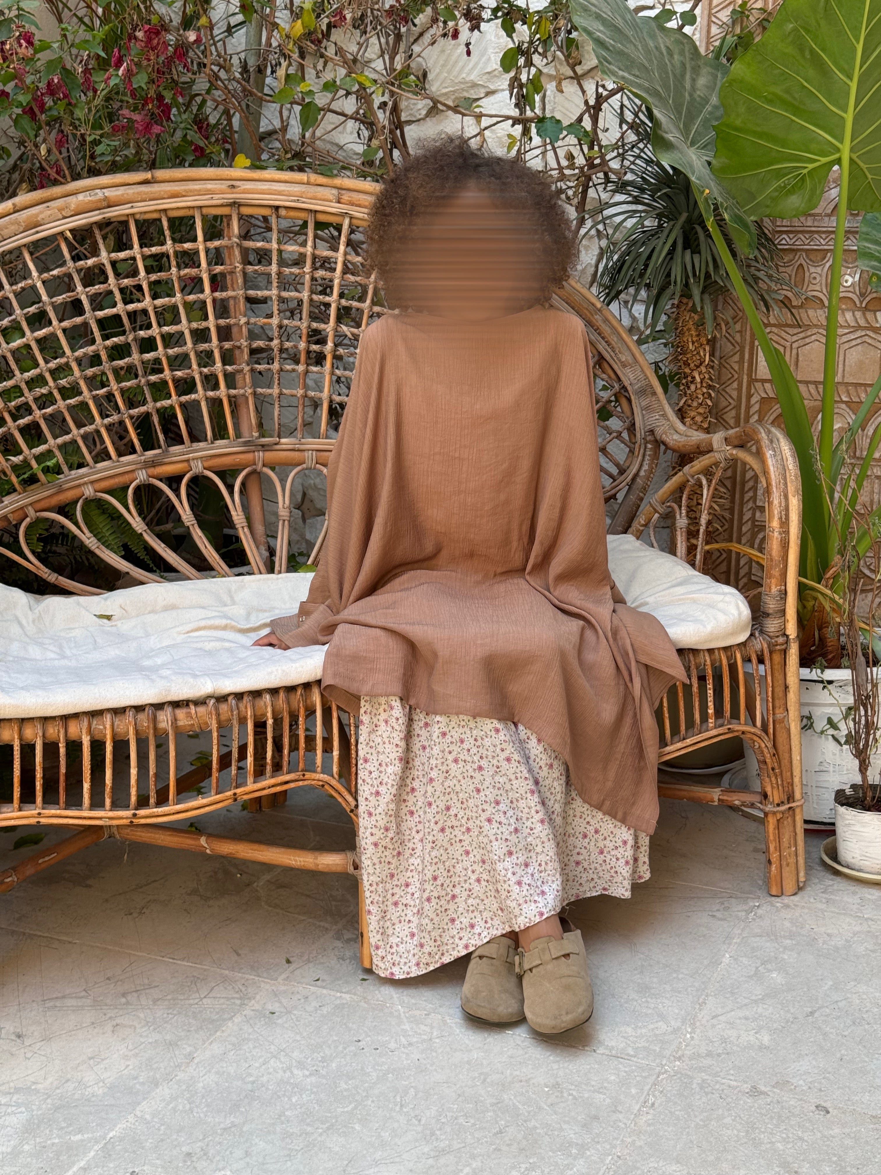 Jupe RAWDAH - Beige Citronné