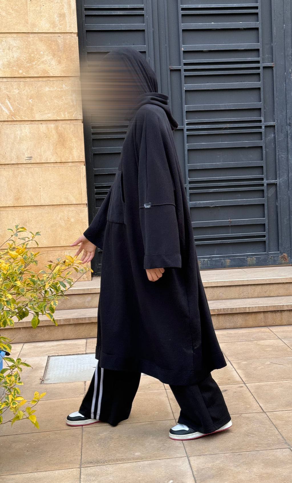 Robe Sweat SAHAAB - Noir