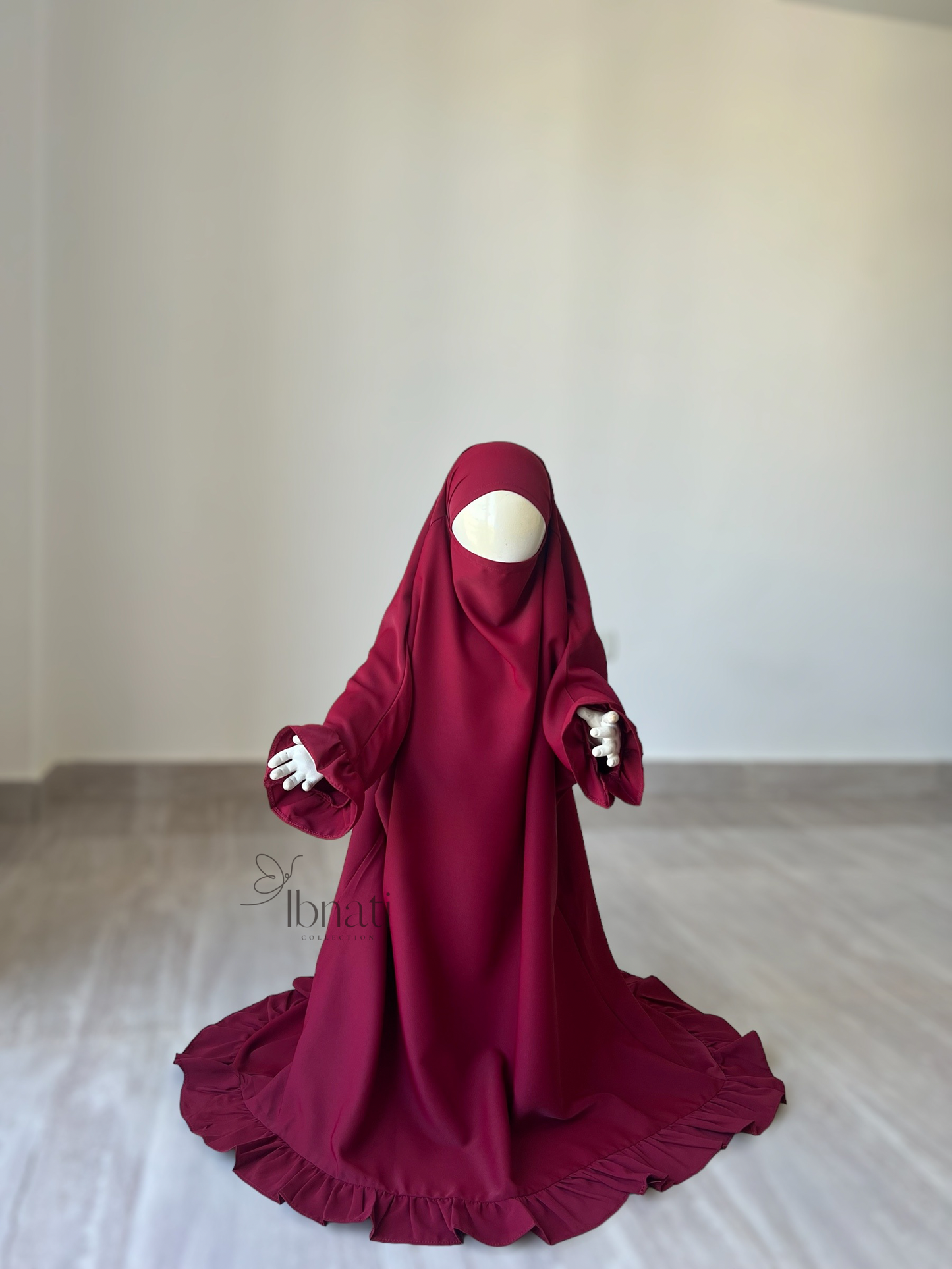 Jilbab SAFIYA New - Cherry