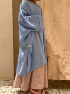 Tunique évolutive SABAA - Bleu Lavande