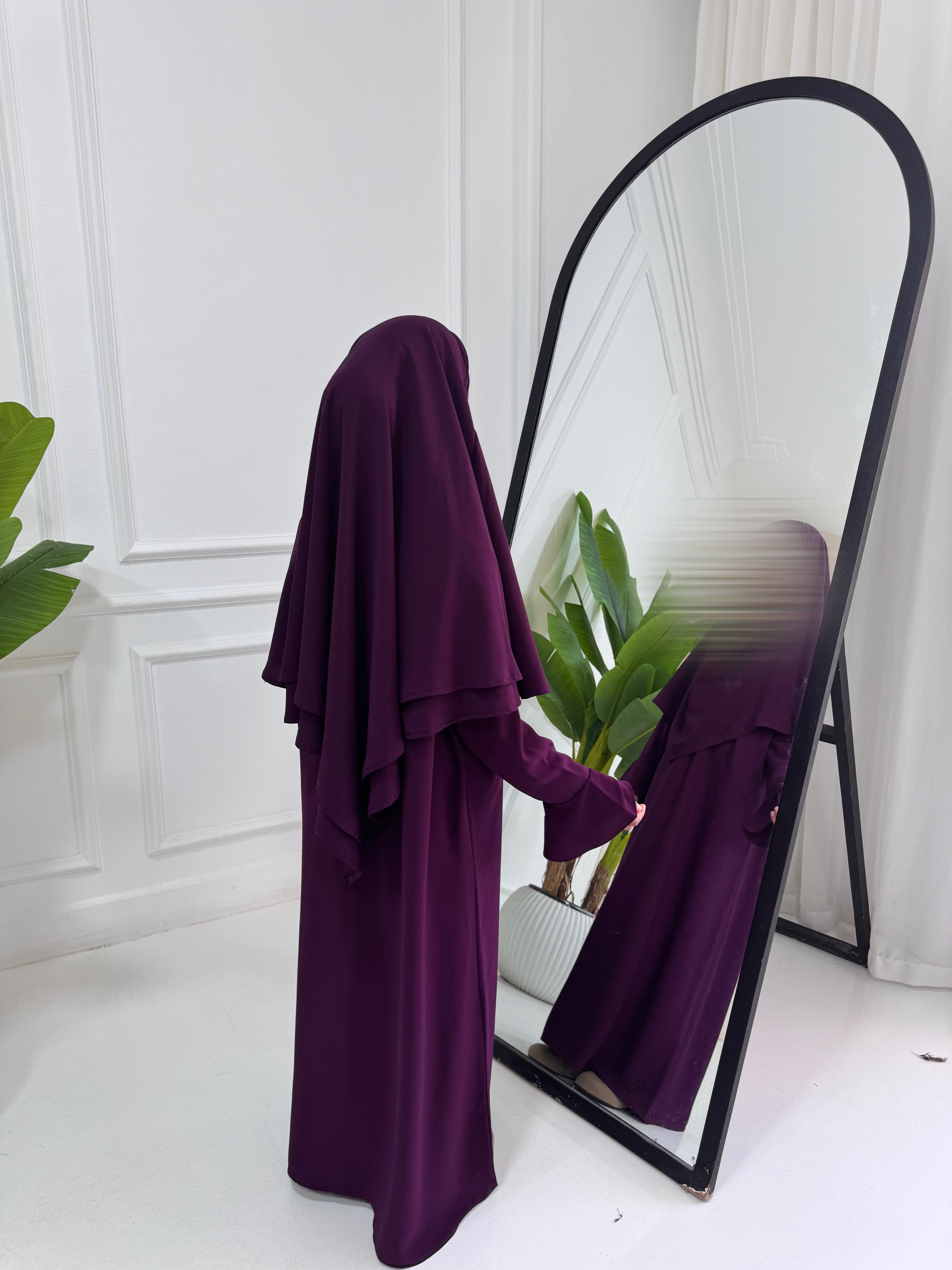 Khimar HIYAM - Prune