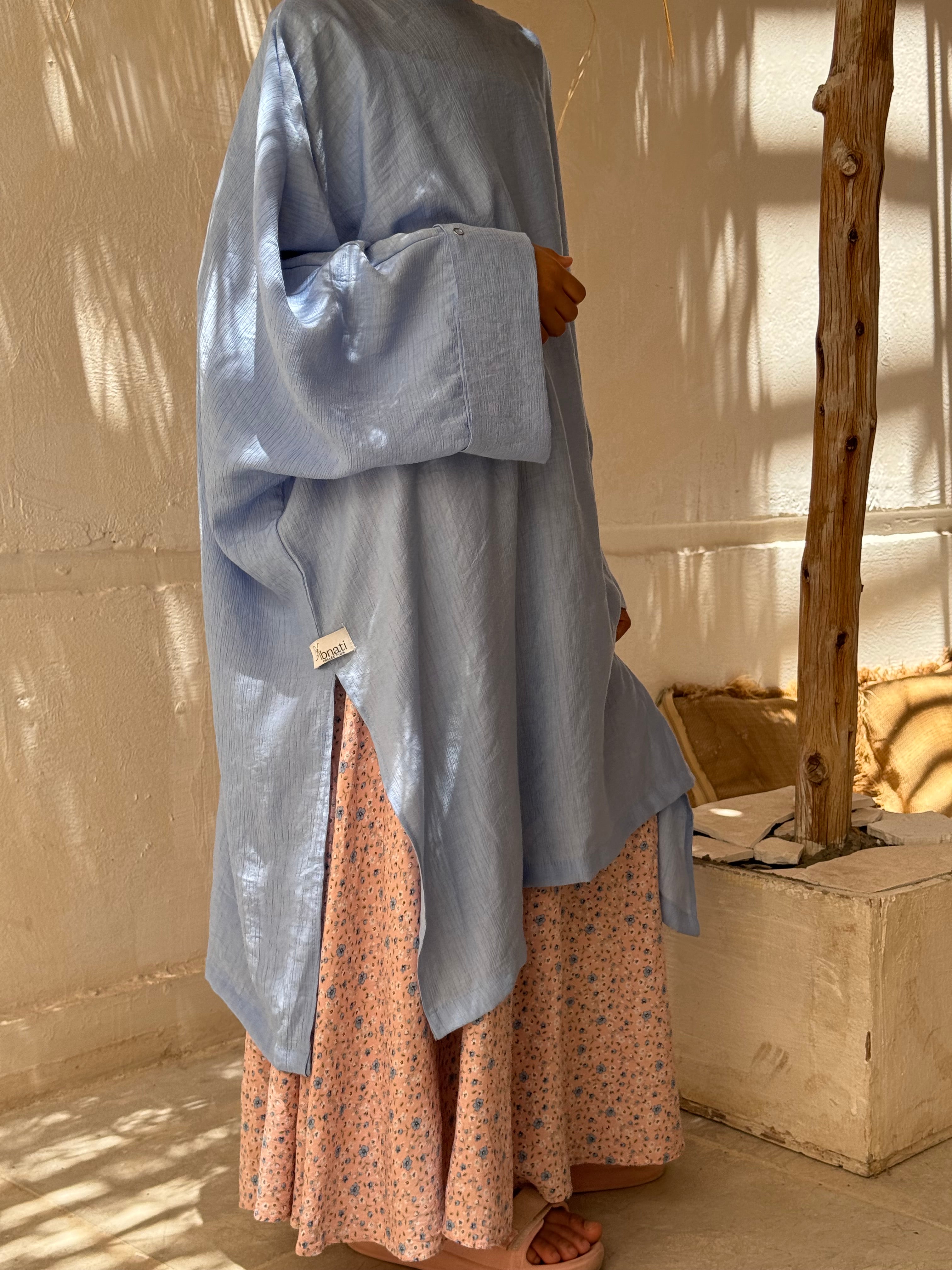 Tunique évolutive SABAA - Bleu Lavande