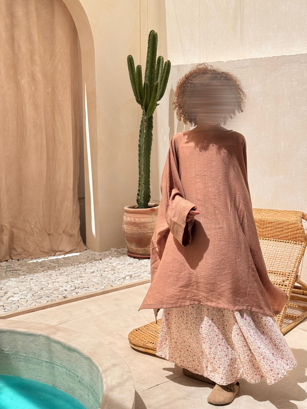 Jupe RAWDAH - Beige Citronné