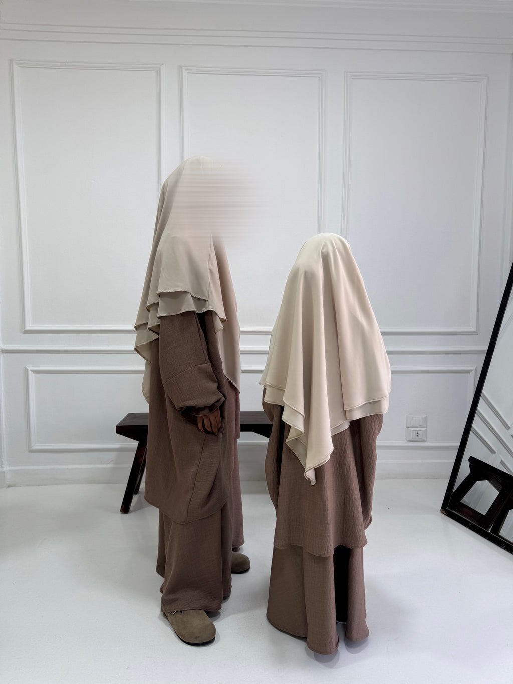 Khimar Hiyam - Beige Nude 