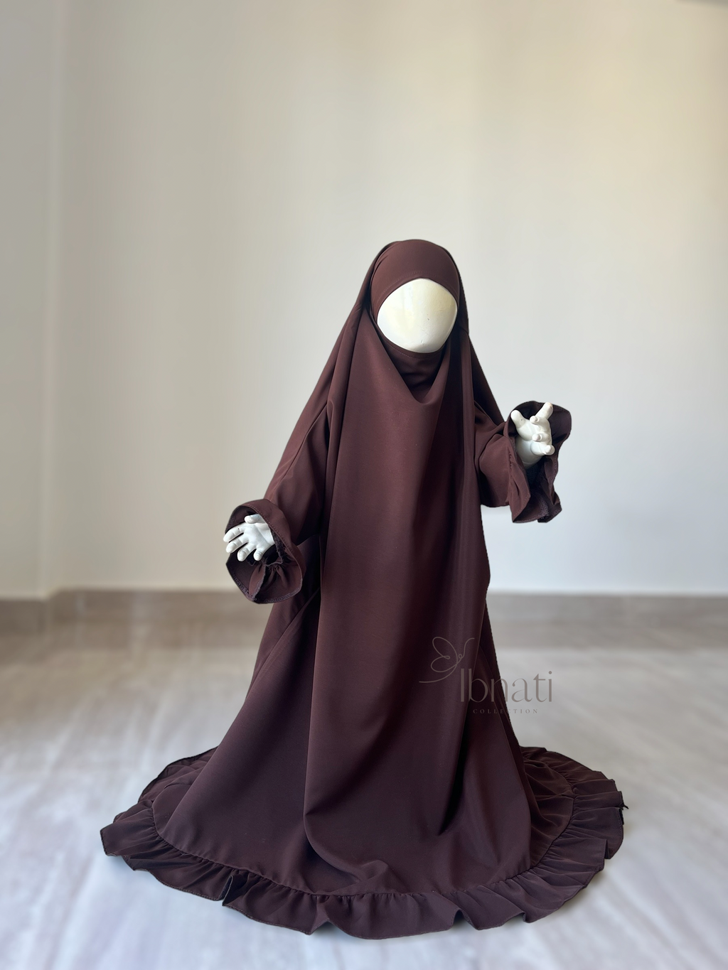 Jilbab Safiya New - Chocolate