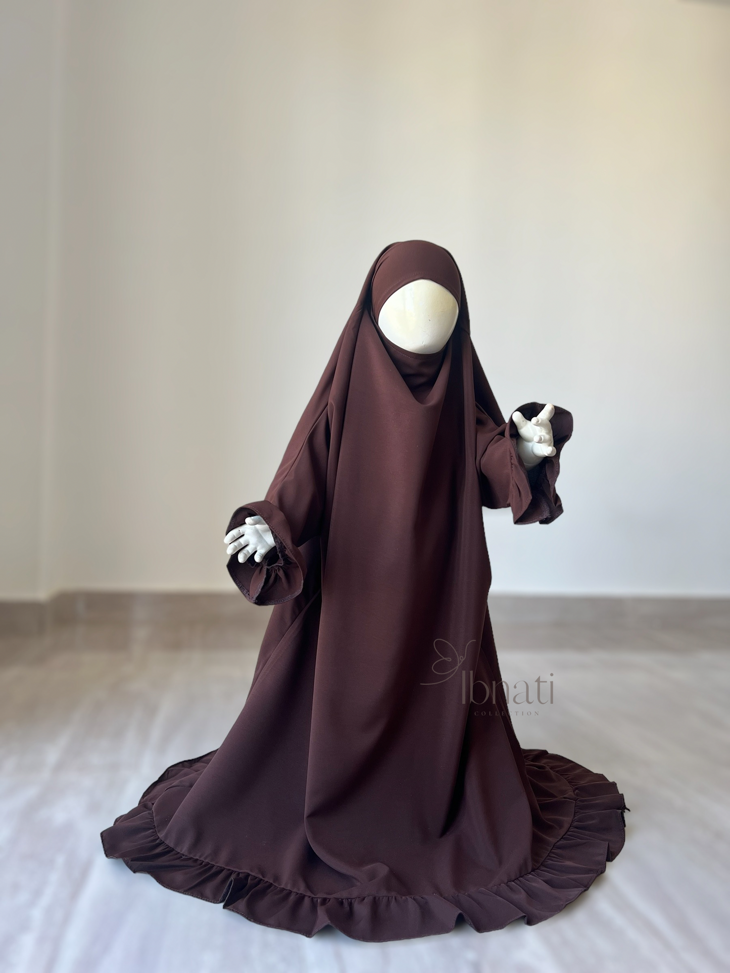 Jilbab SAFIYA New - Chocolat