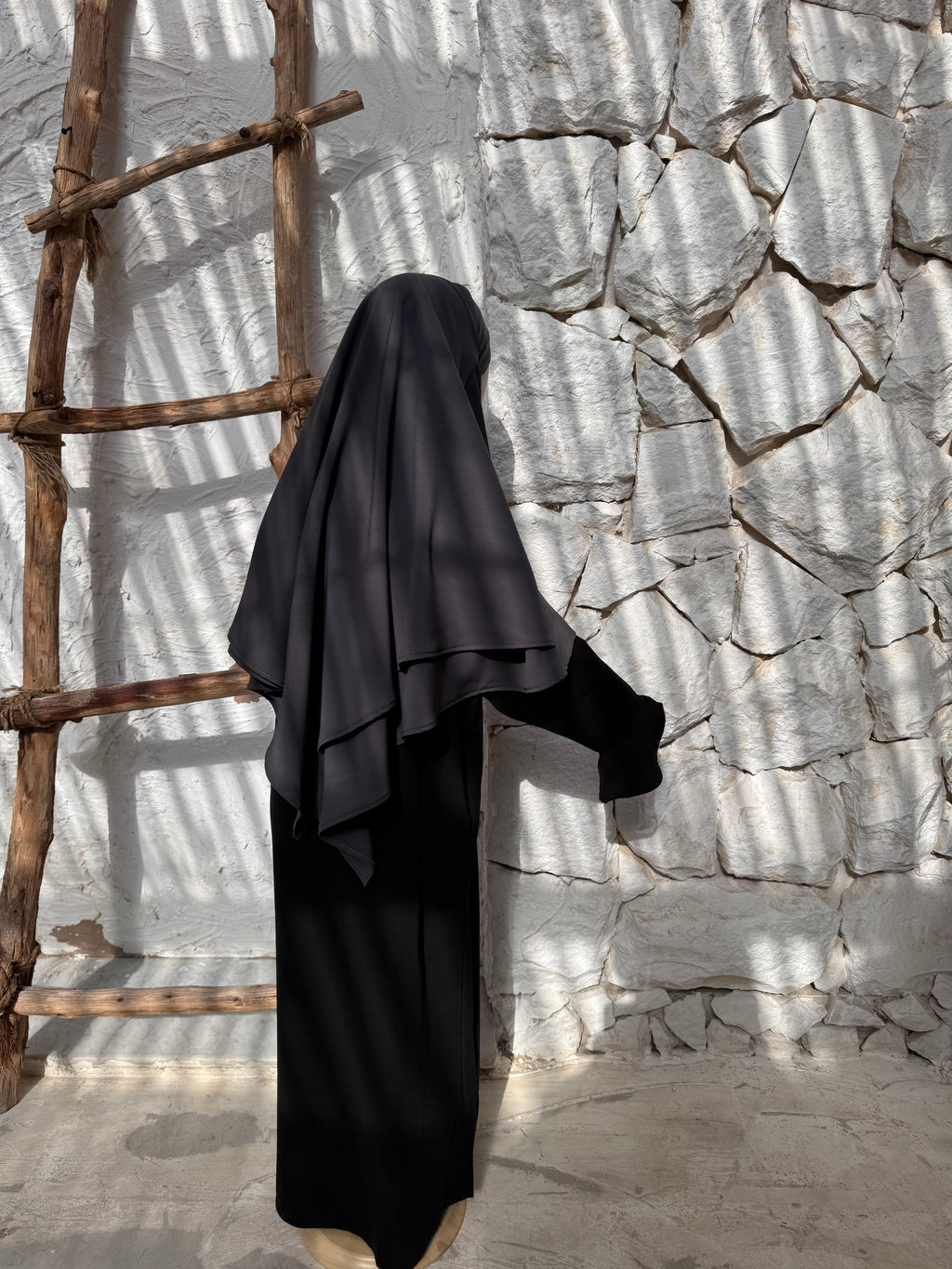 Khimar HIYAM - Gris Anthracite