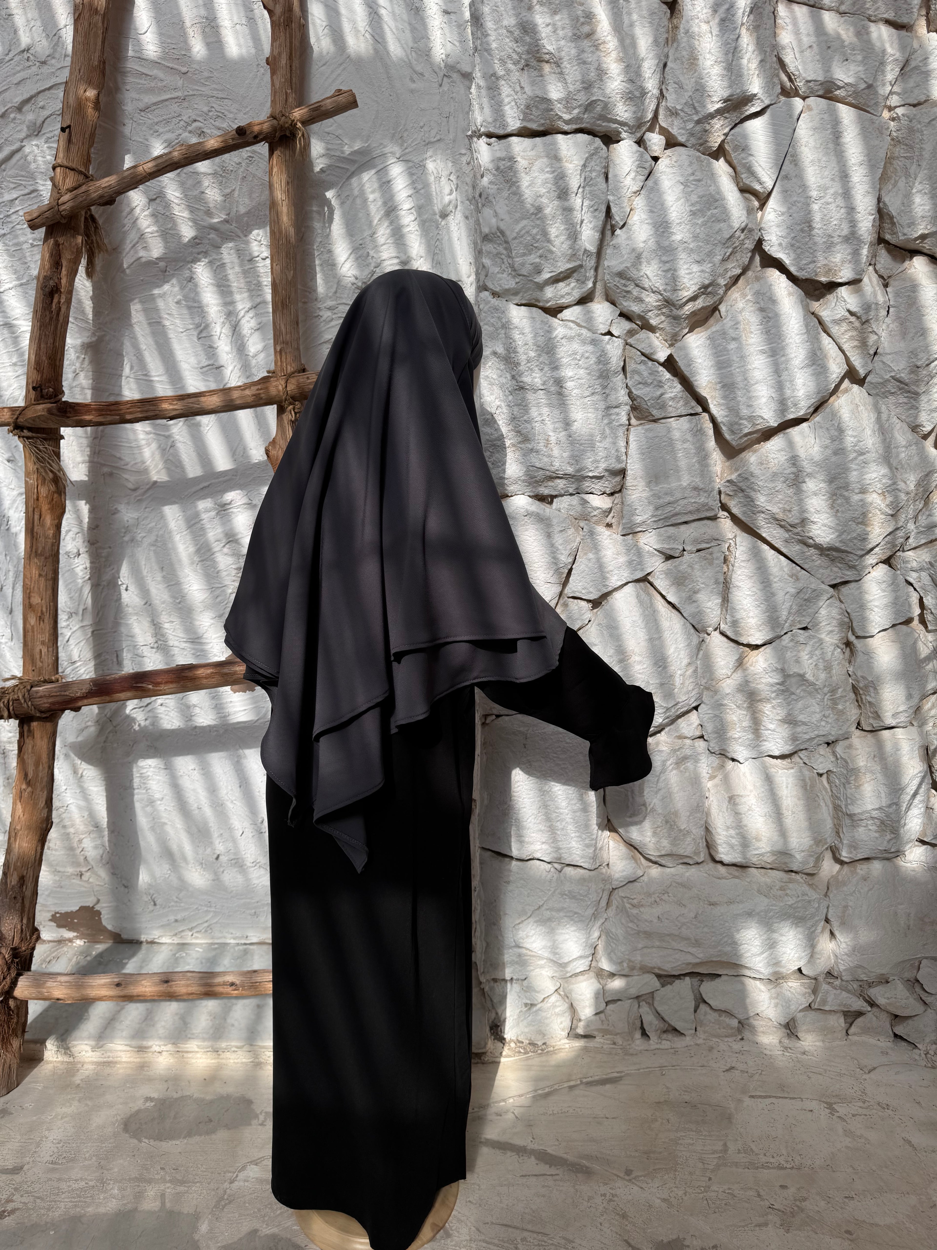 Khimar HIYAM - Gris Anthracite