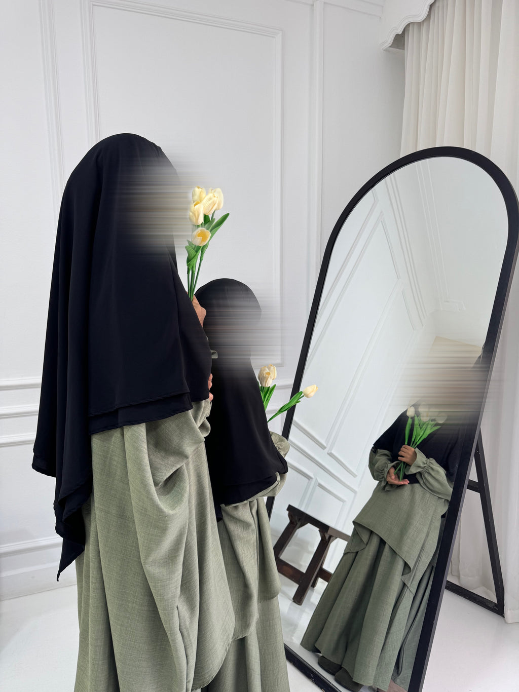 Khimar Hiyam - Black