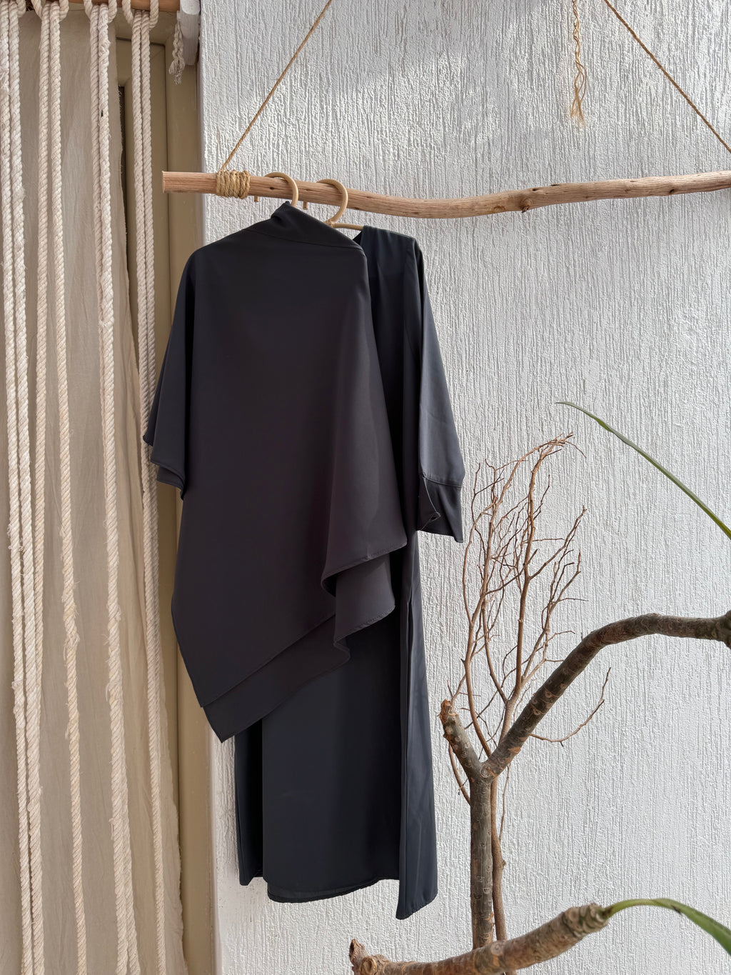 Khimar HIYAM - Gris Anthracite