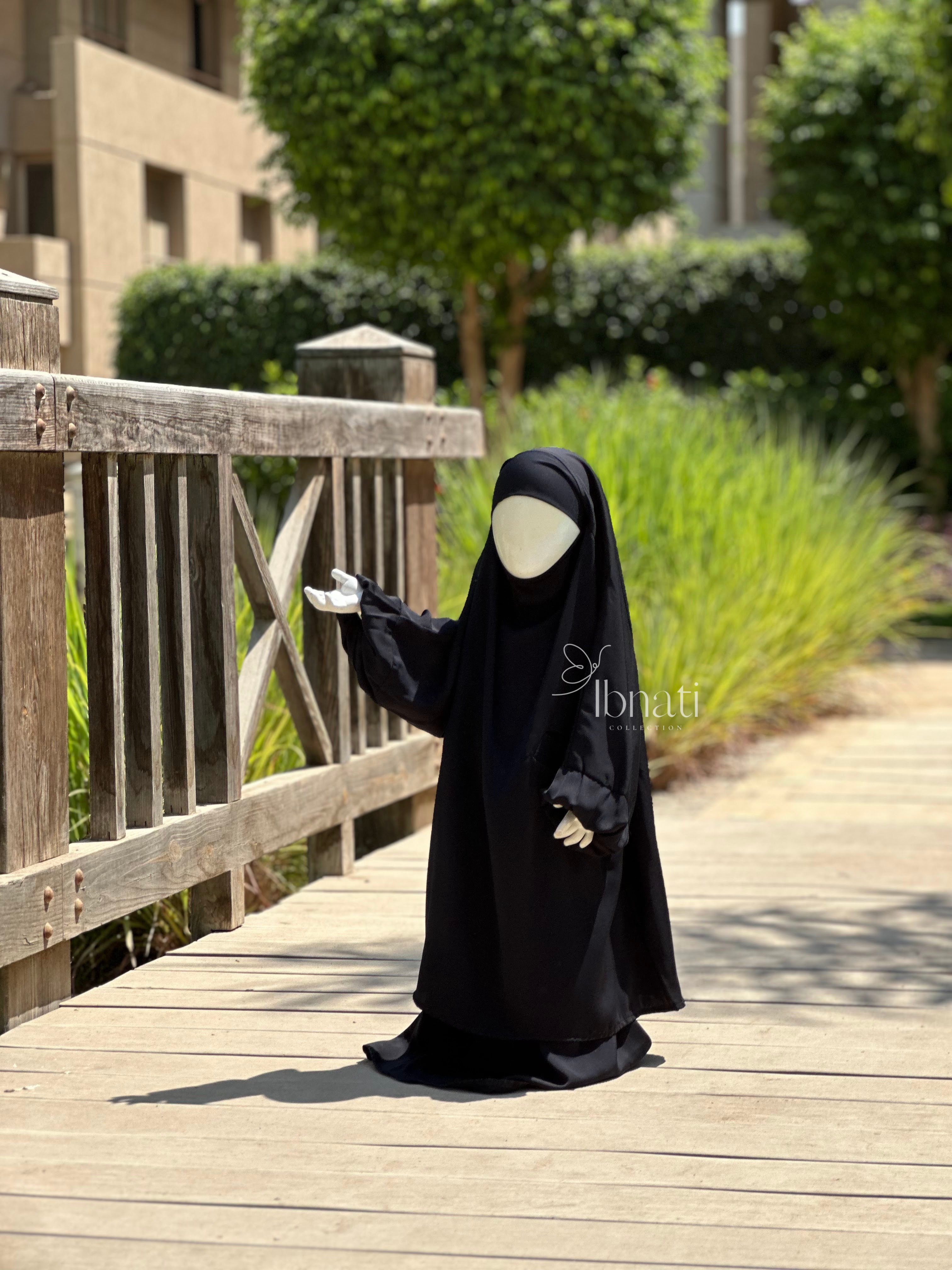 Jilbab Dayiri - Black