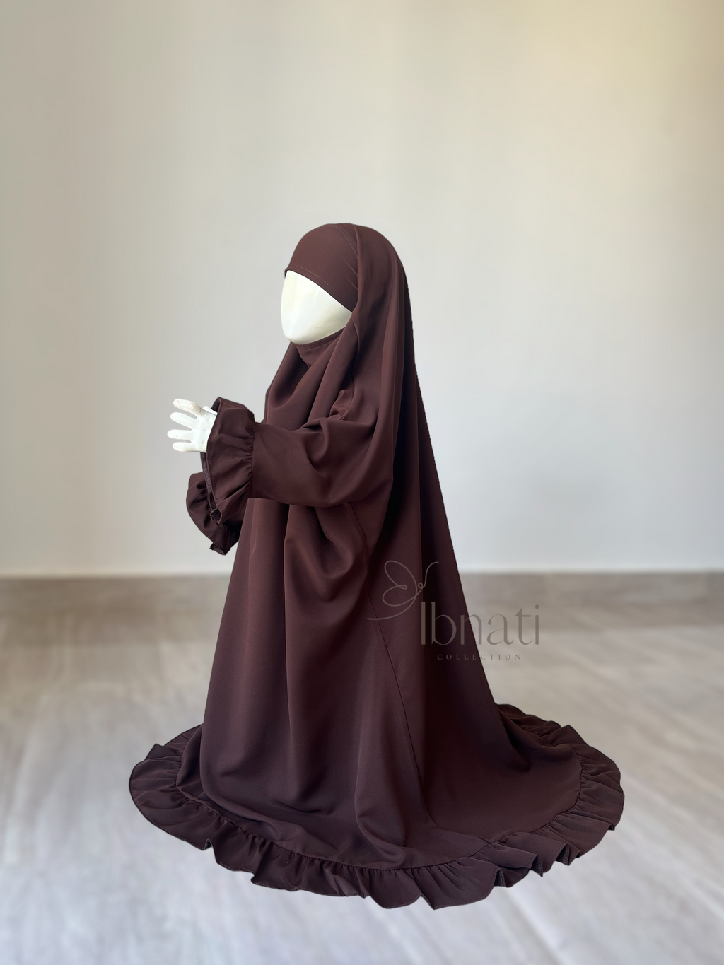 Jilbab Safiya New - Chocolate