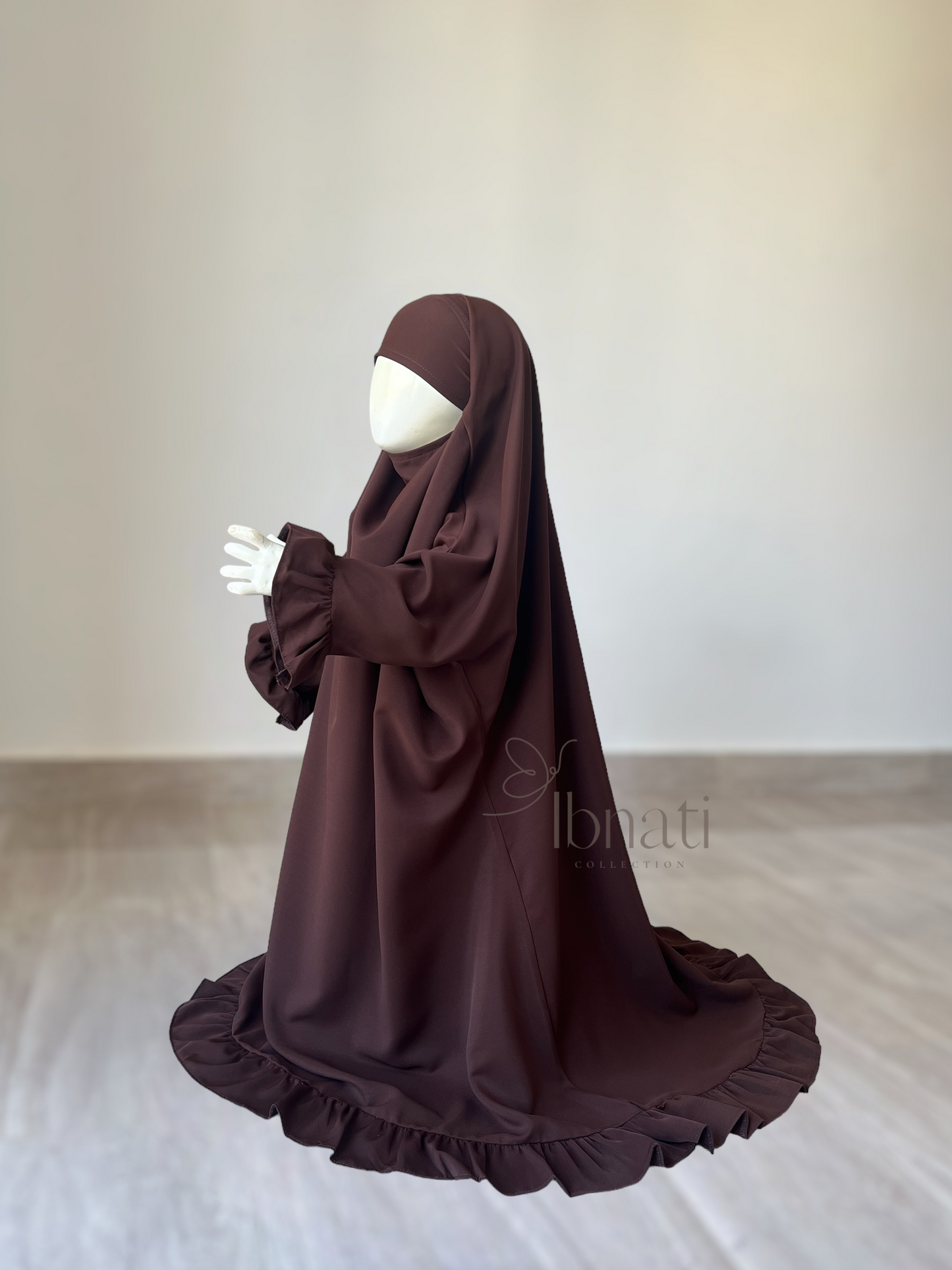 Jilbab SAFIYA New - Chocolat