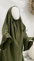 Jilbab Soumayya - Khaki