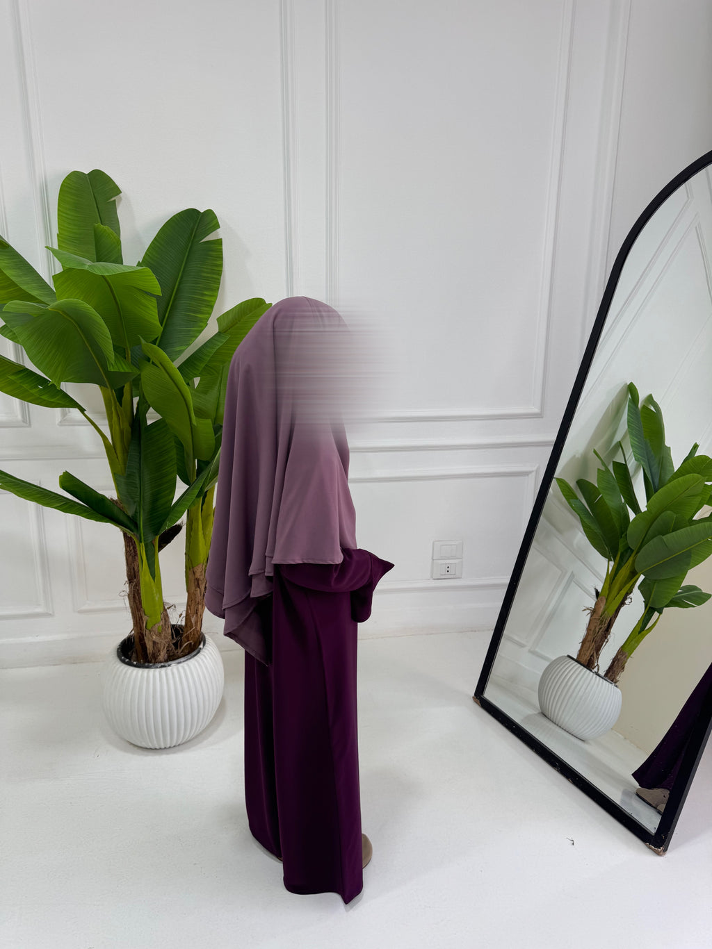 Abaya AMEERA - Prune