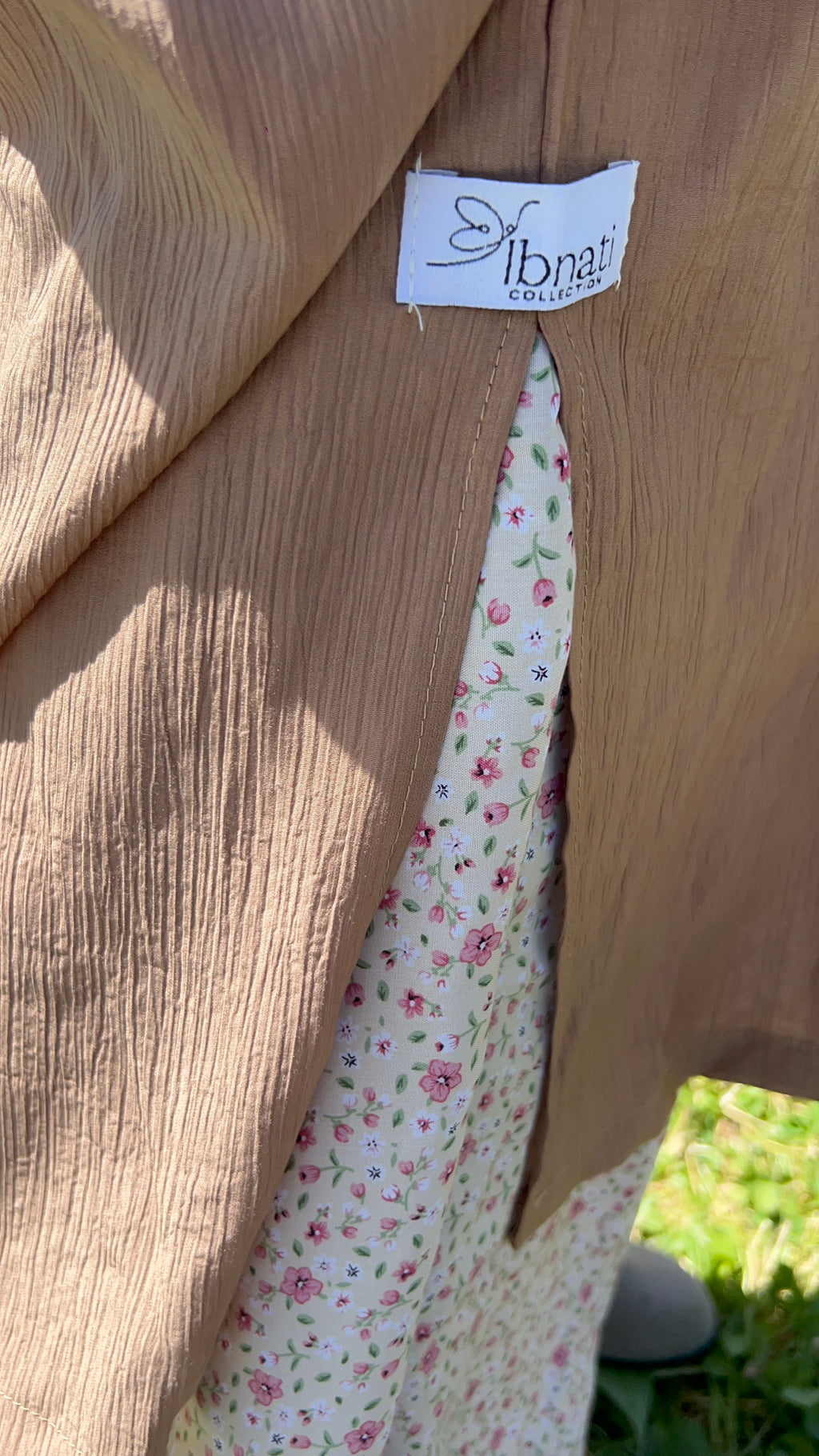 Jupe RAWDAH - Beige Citronné