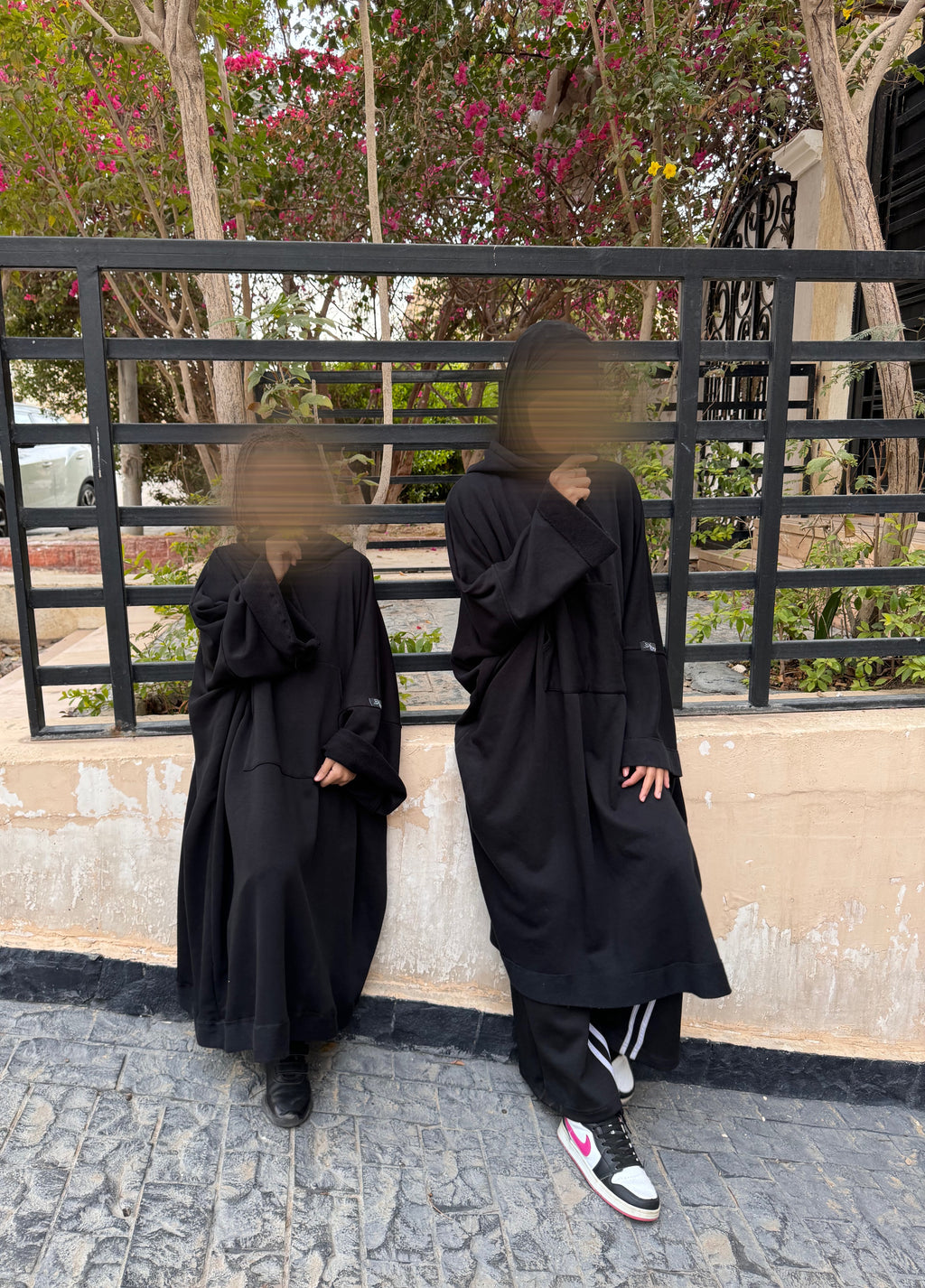 Robe Sweat SAHAAB - Noir