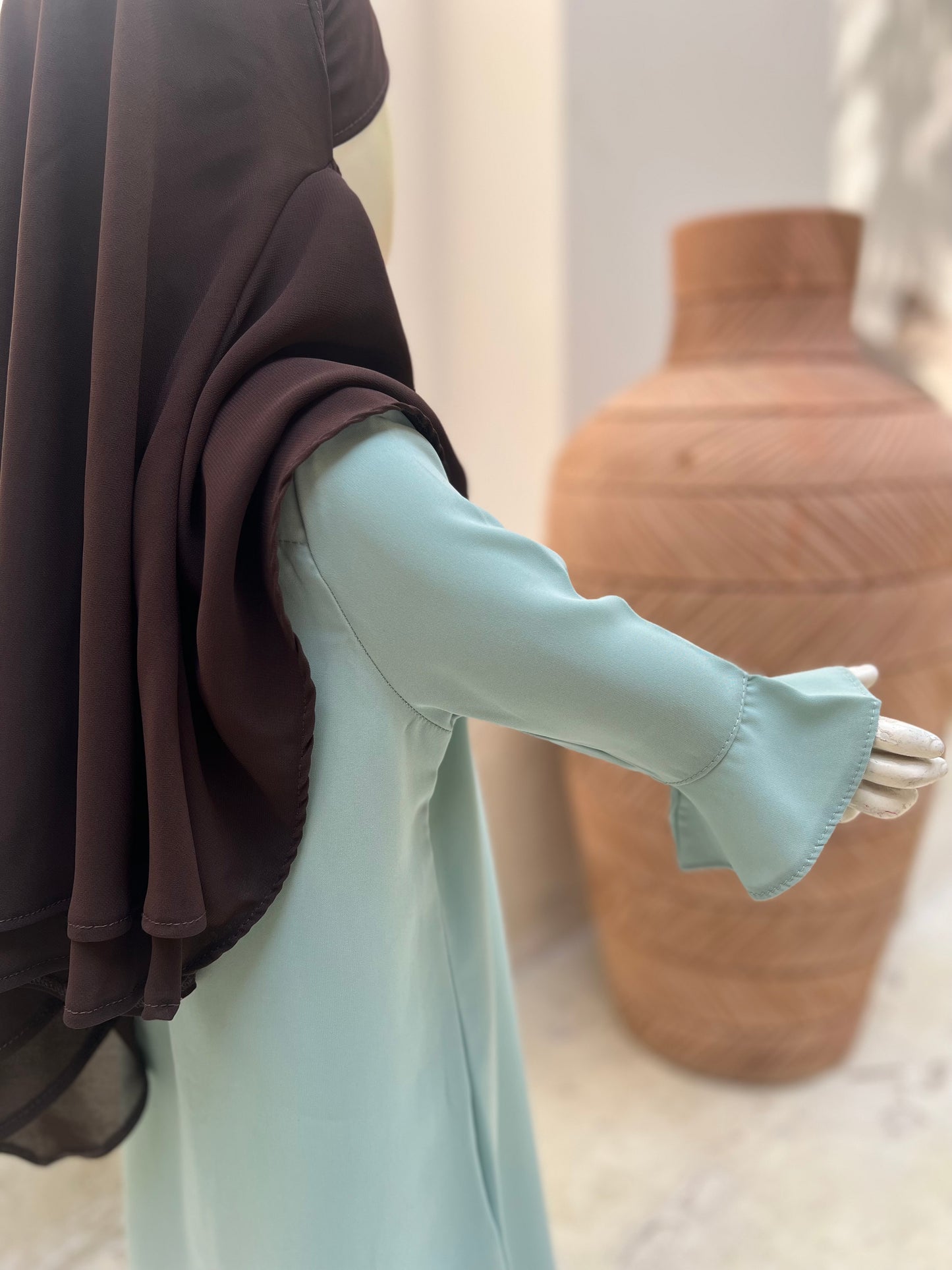 Abaya AMEERA - Vert D’eau