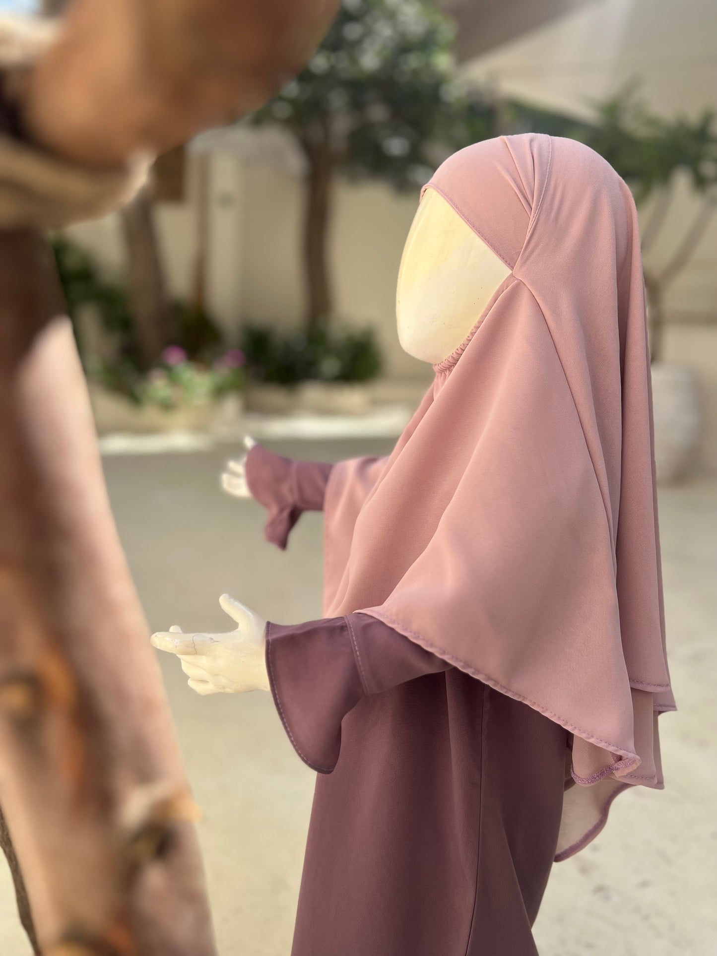 Abaya AMEERA - Parme Nude