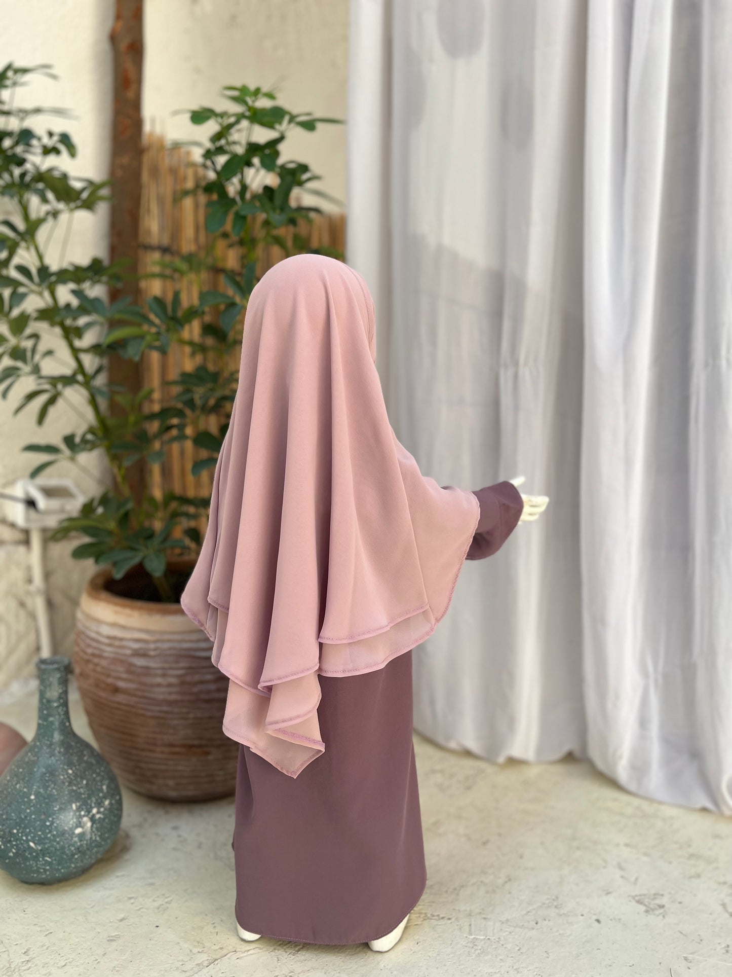 Abaya AMEERA - Parme Nude