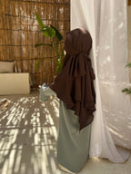 Abaya Ameera - Grey Green