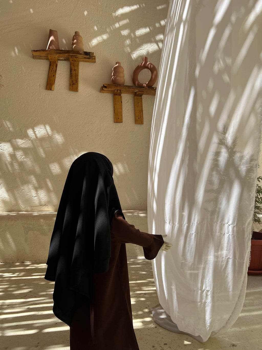 Abaya Ameera - Chocolate