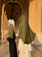 Hijab à enfiler TAYSIRA - Kaki