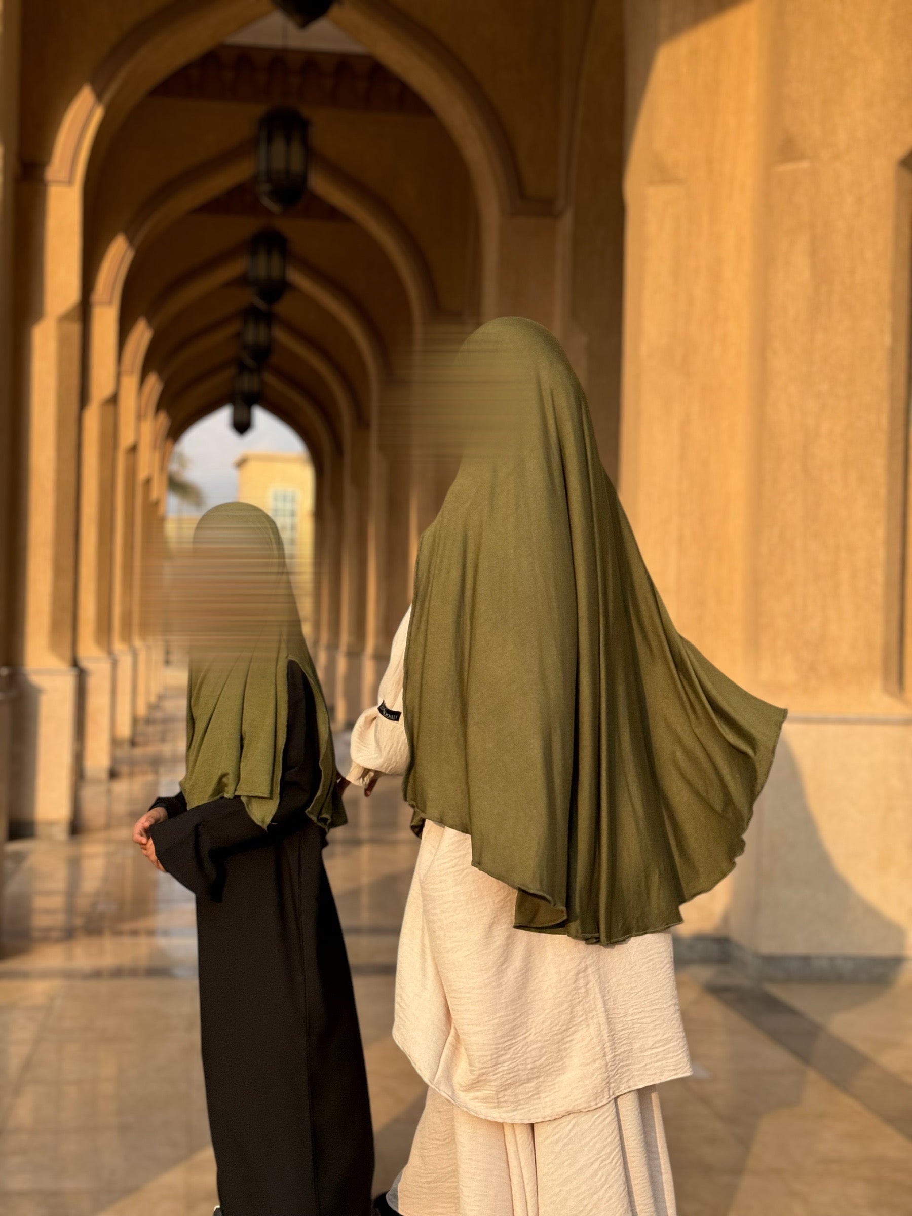 Hijab à enfiler TAYSIRA - Kaki