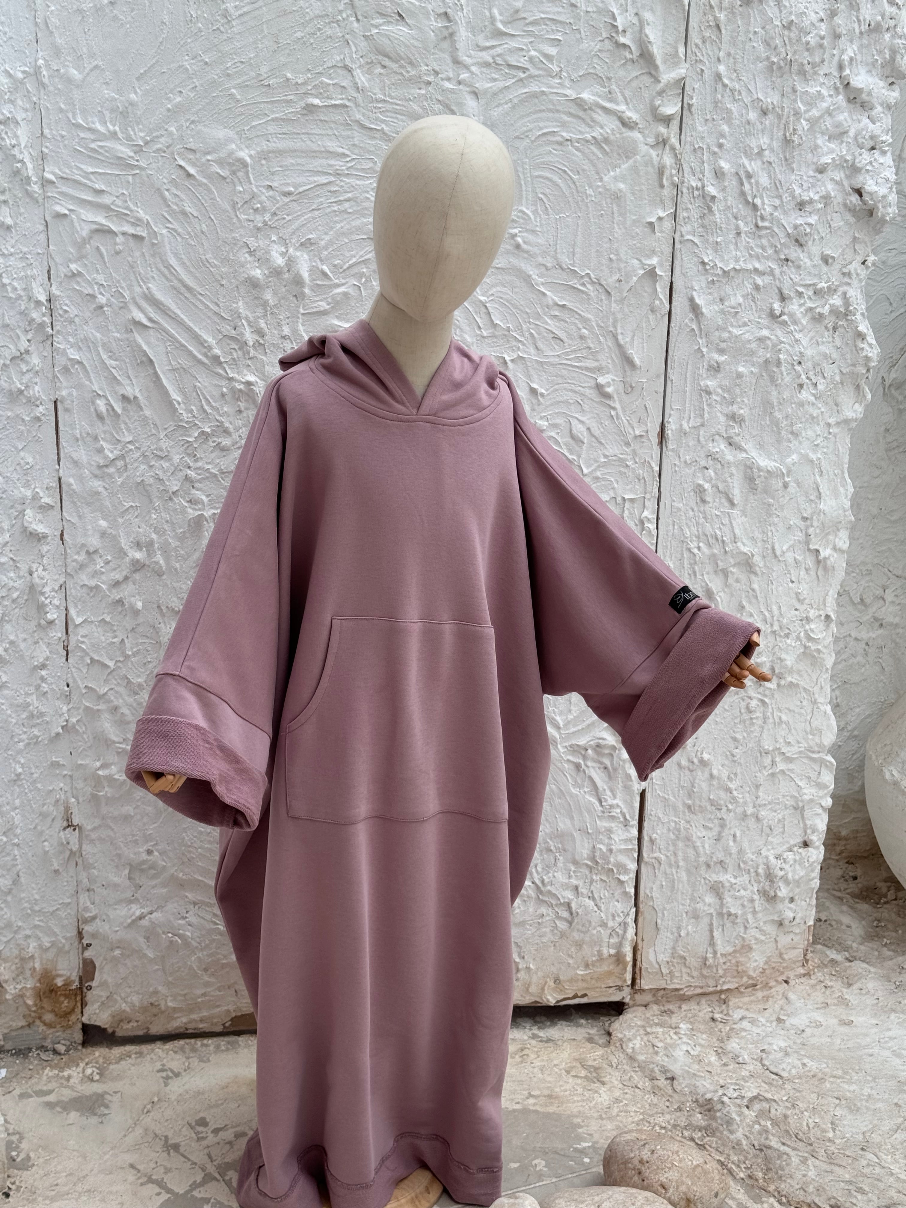 Robe Sweat SAHAAB - Rose Poudré