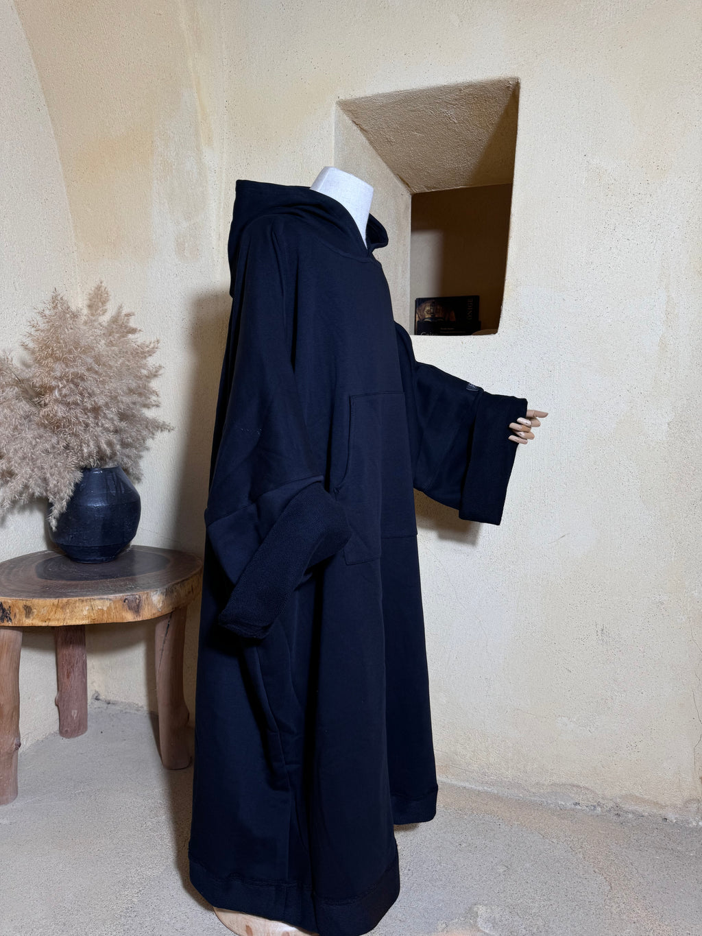 Robe Sweat SAHAAB - Noir