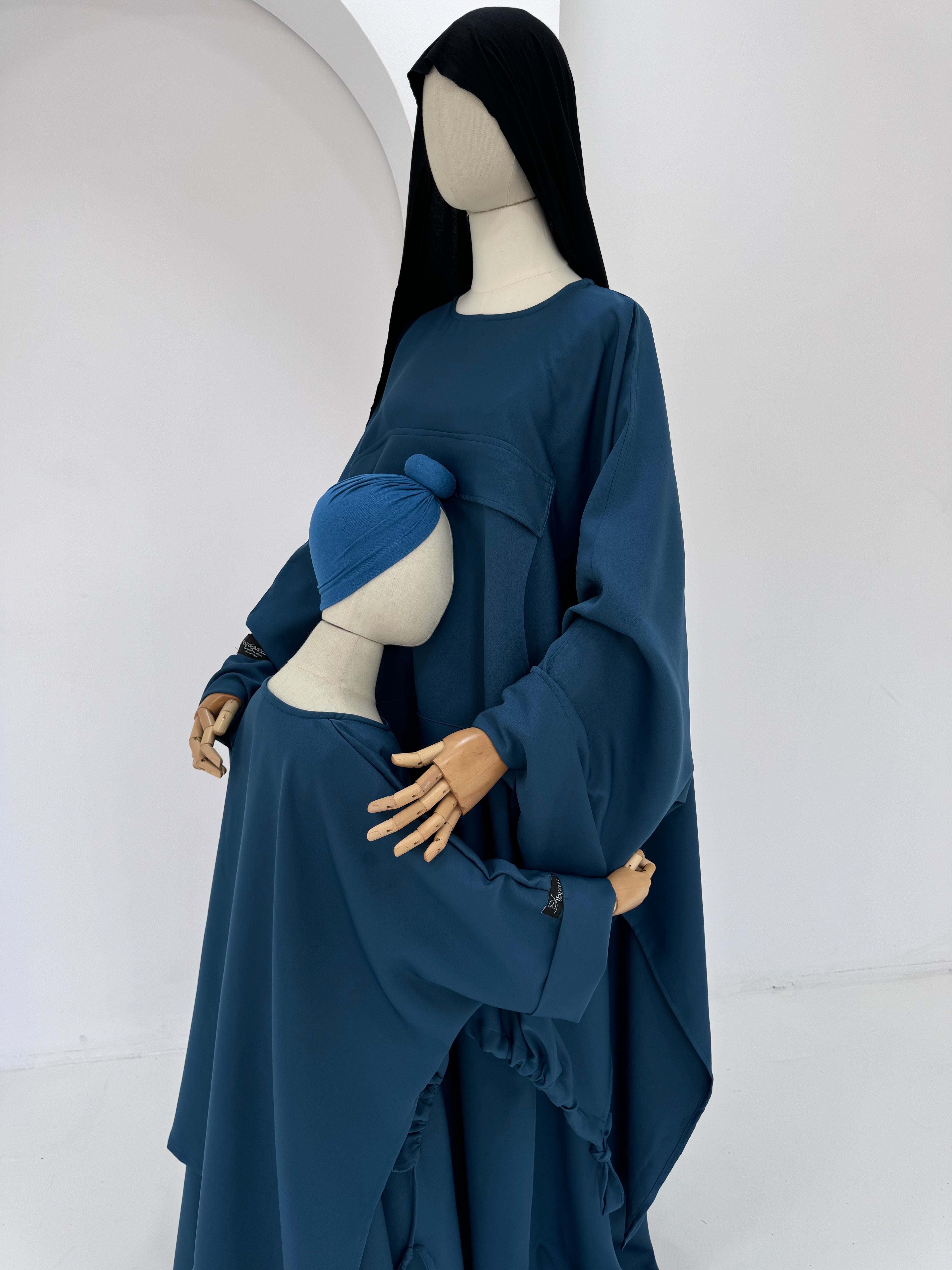 Set QALBAIYN - Bleu Jean