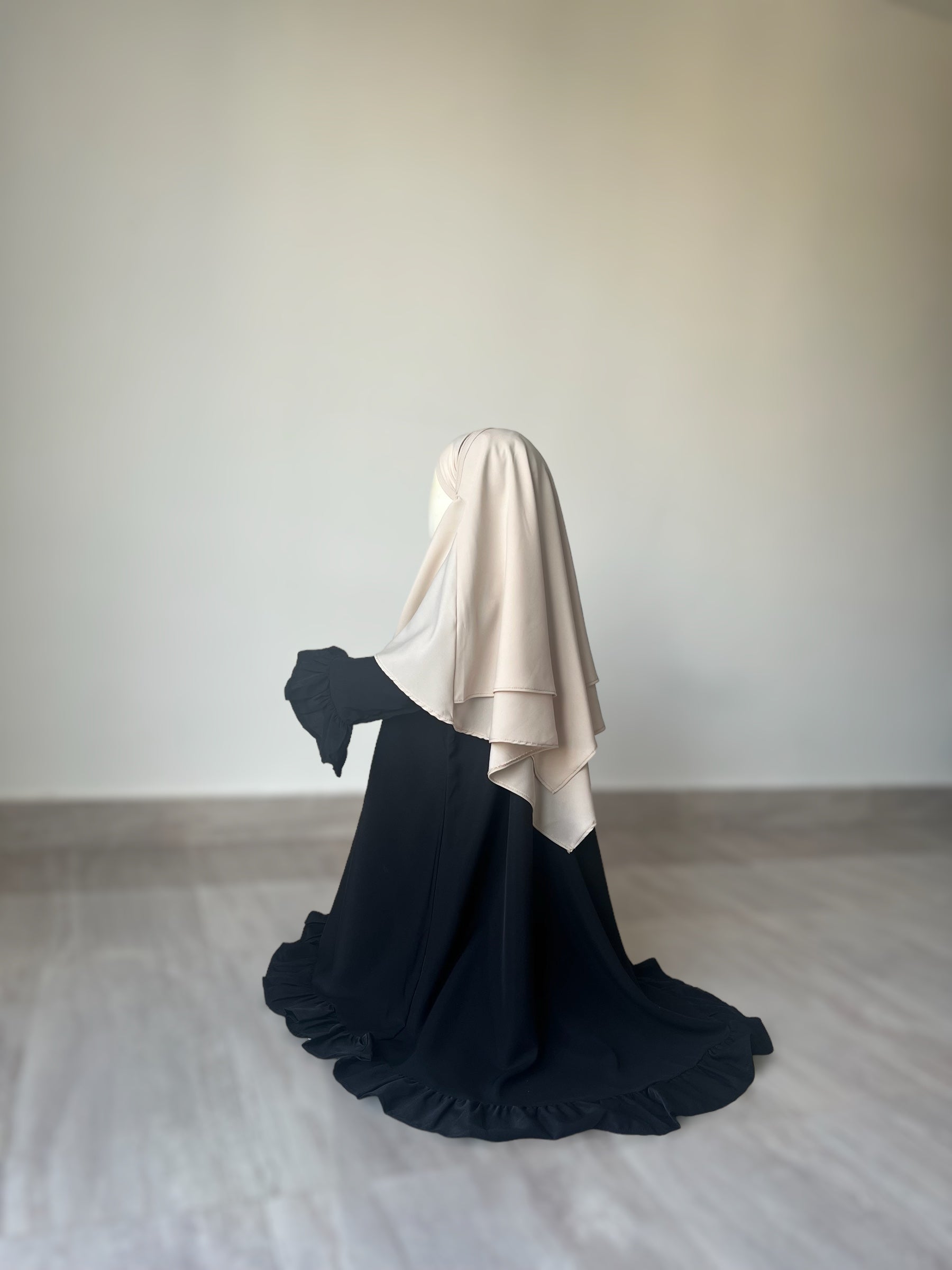 Khimar Hiyam - Beige Nude 