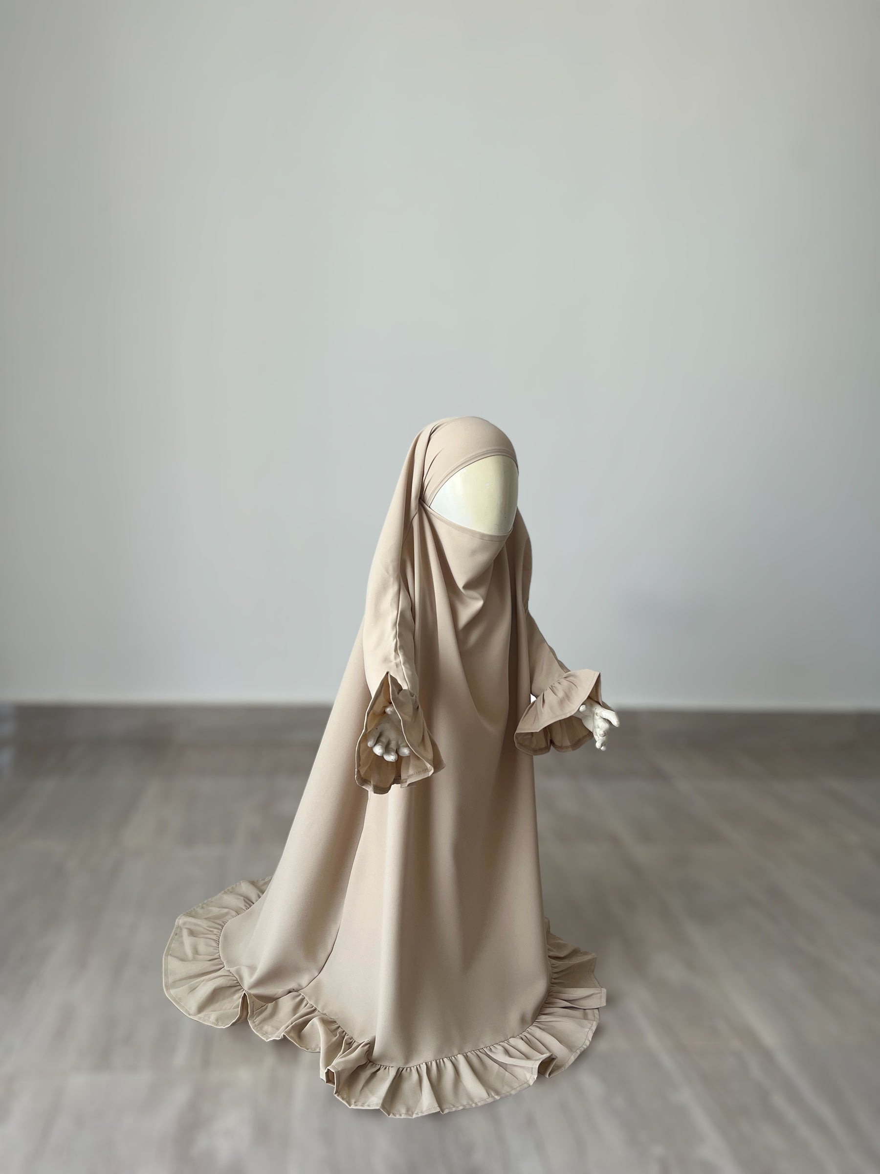 Jilbab Safiya New - Beige Nude 