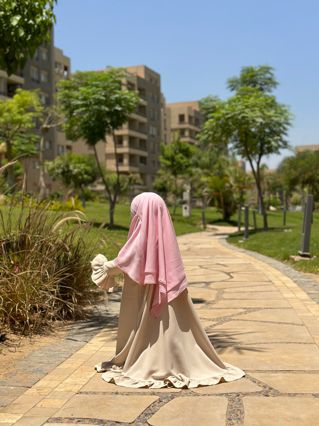 Khimar Hiyam - Candy Pink