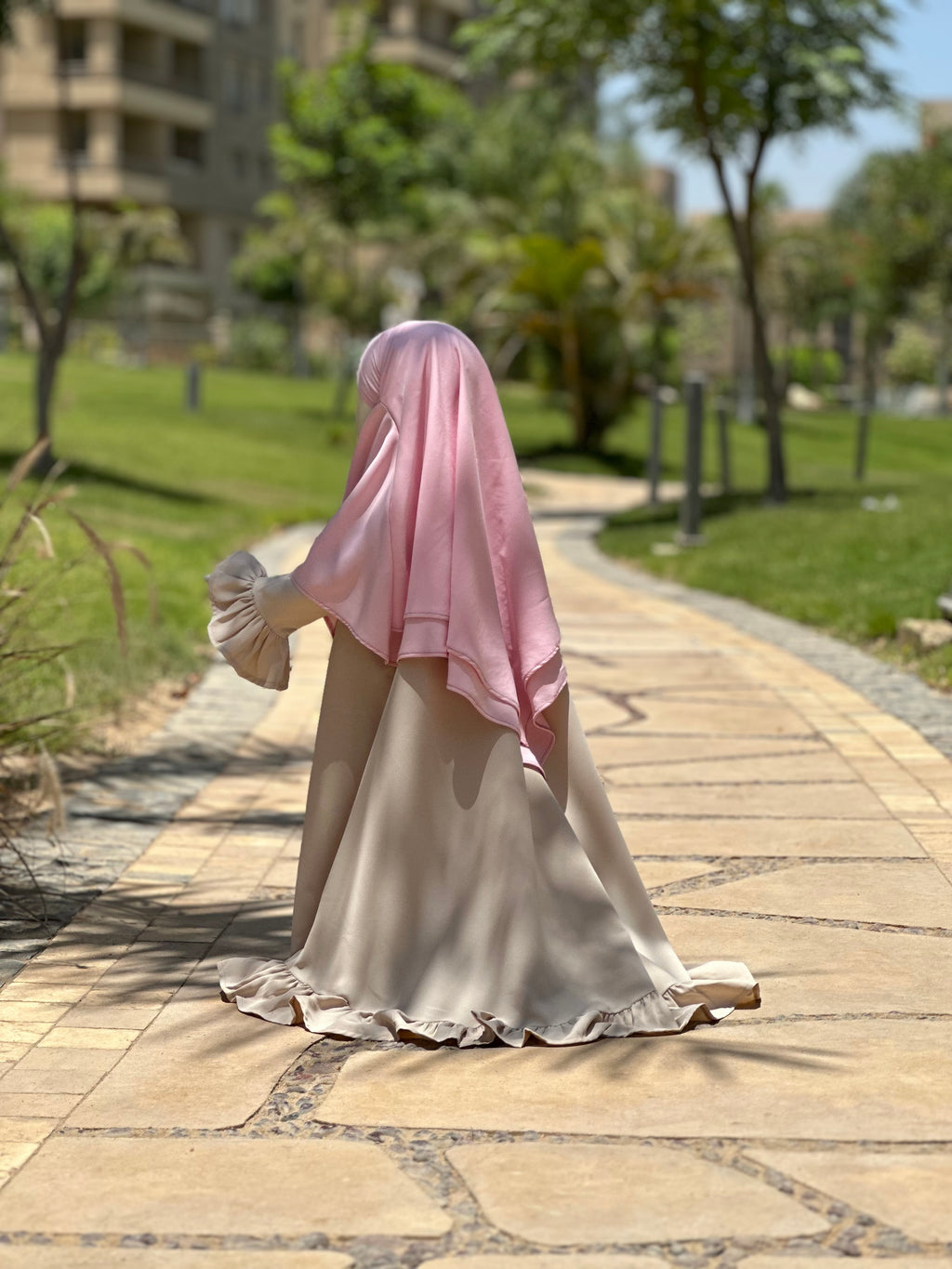 Khimar Hiyam - Candy Pink